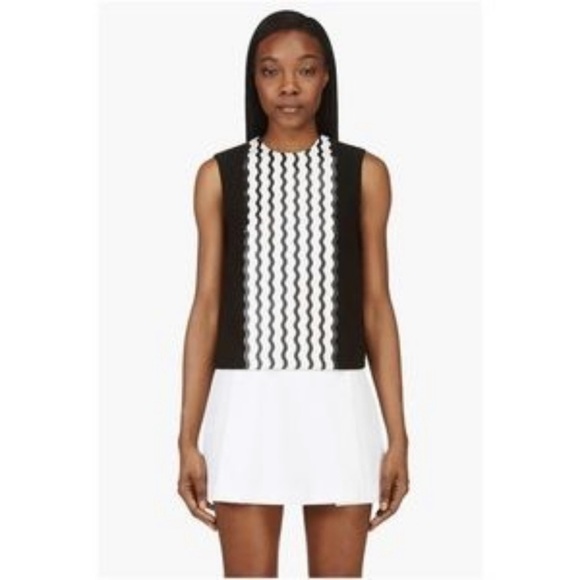 Opening Ceremony wave crepe sleeveless top - Picture 6 of 7